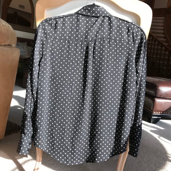 Who What Wear, Ebony Polka Dot, Sz XS, Blk, NWT! - Picture 6 of 13